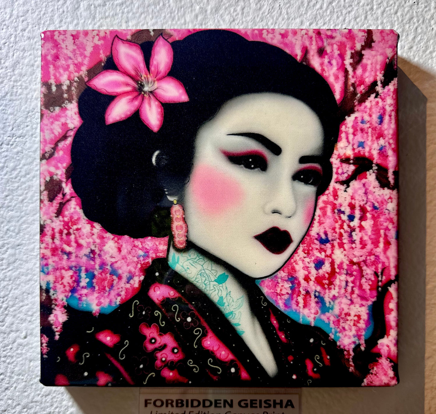 FORBIDDEN GEISHA Mini Canvas