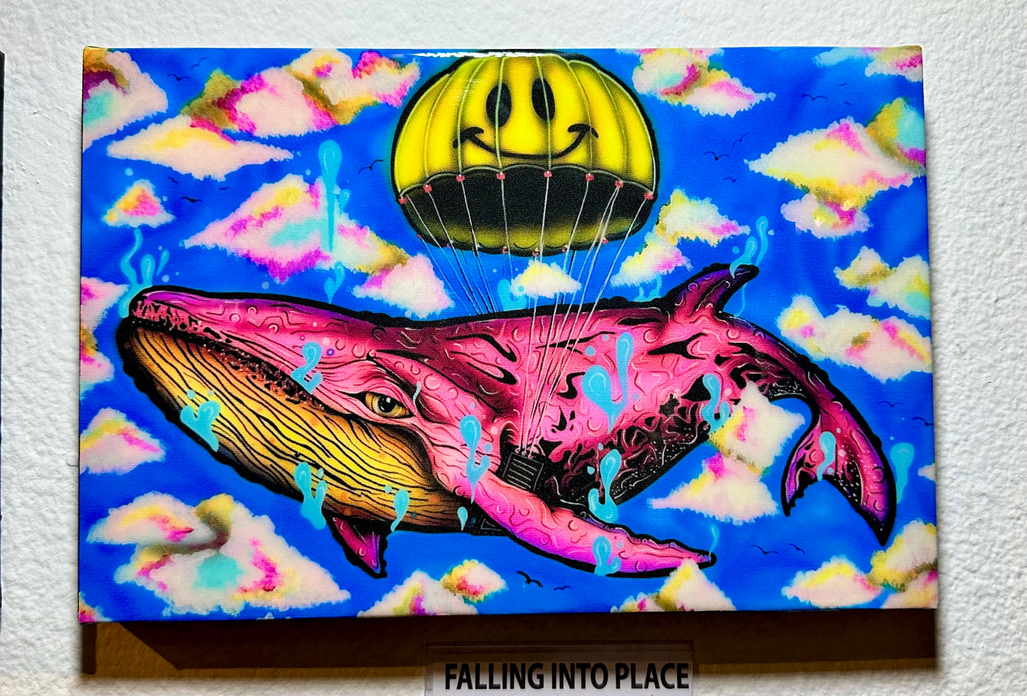 FALLING INTO PLACE Mini Canvas