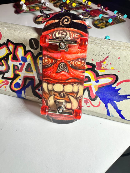 Fight The Demon Mini Skate Deck