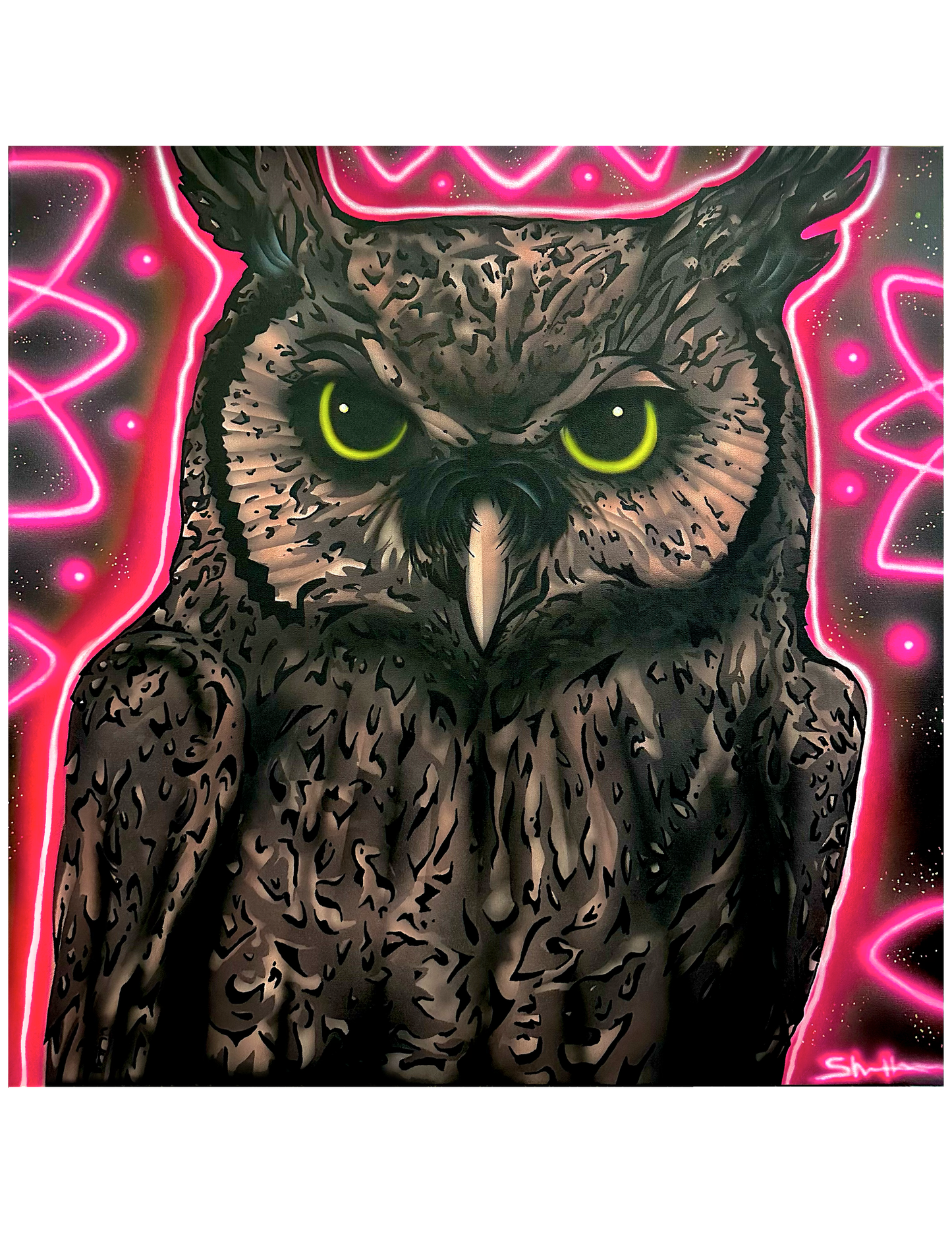 The Entity Owl Print