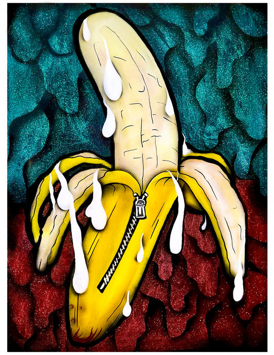 50 Shades Of Banana Print