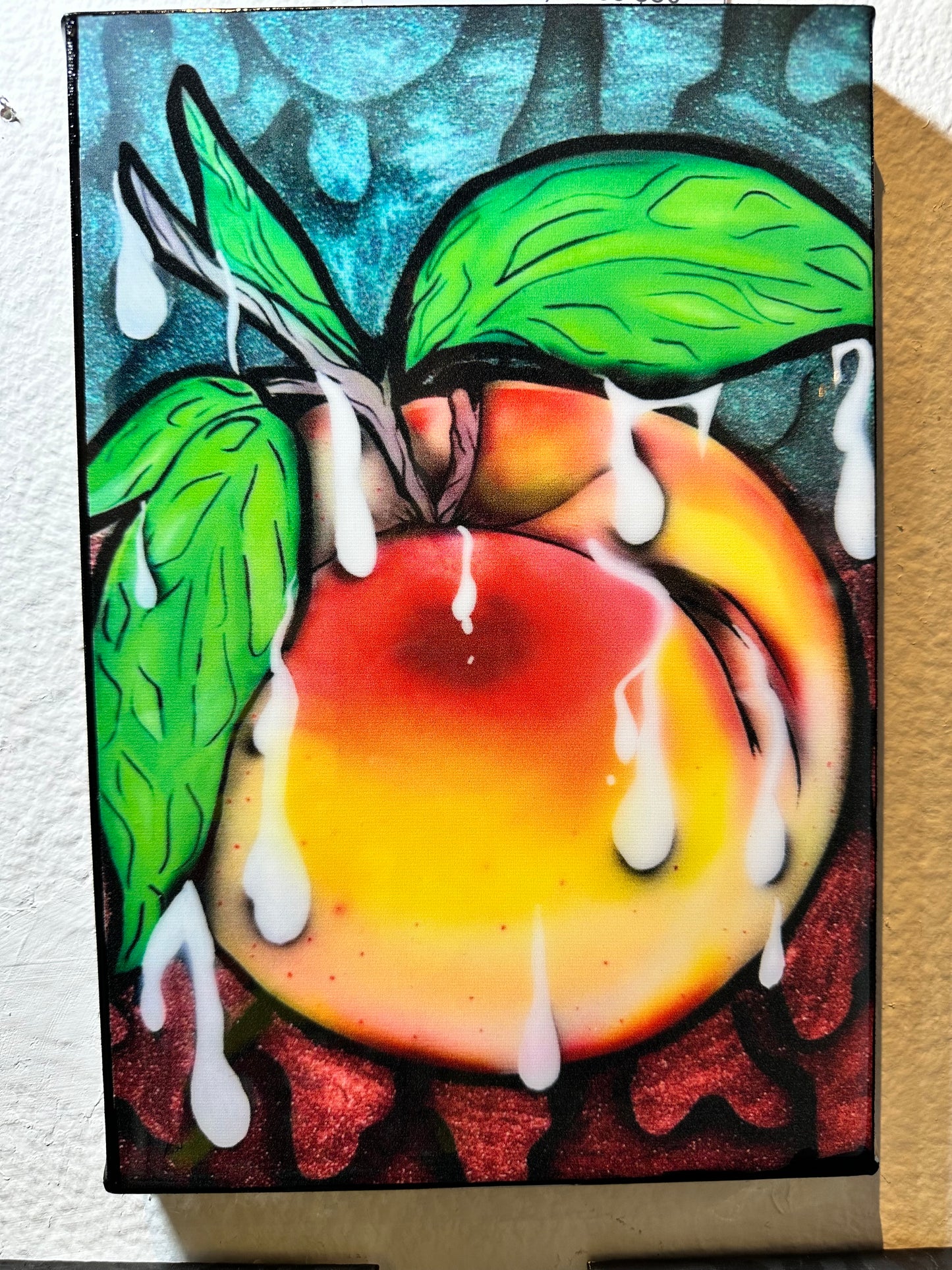 Peaches & Cream Mini Canvas