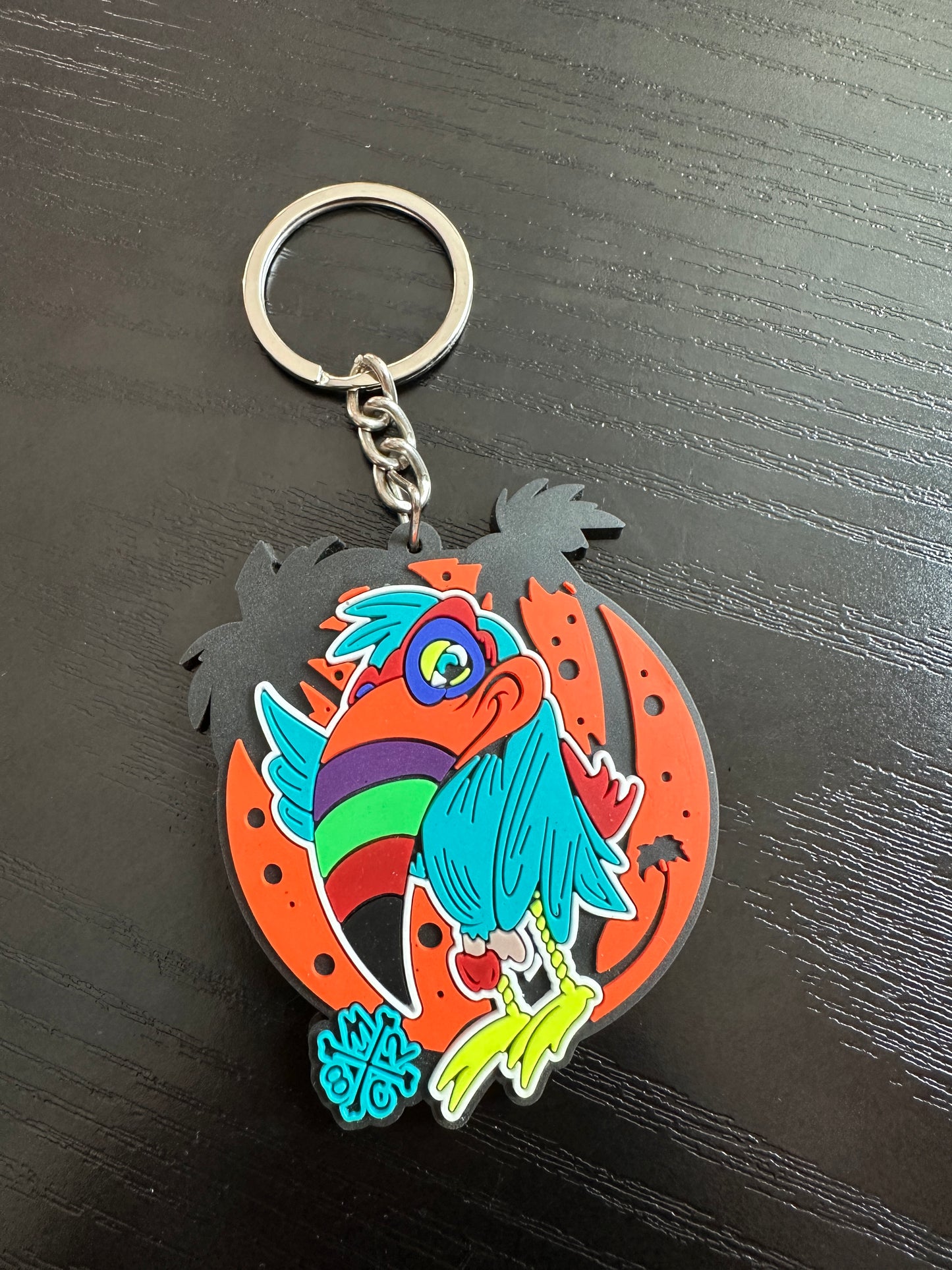 Naked Tucan Keychain