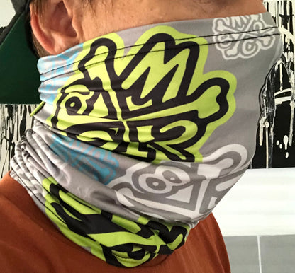 MCMX Logo pattern mask - Face Shield