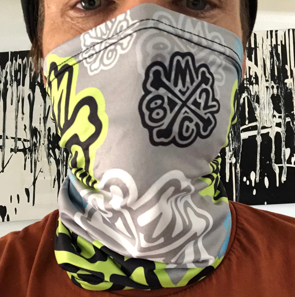 MCMX Logo pattern mask - Face Shield